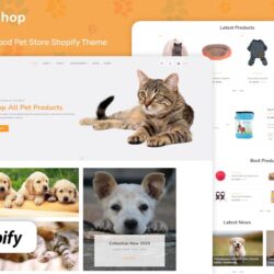 Petshop – Multipurpose E-commerce Shopify Template