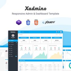 Xadmino – Admin & Dashboard Template