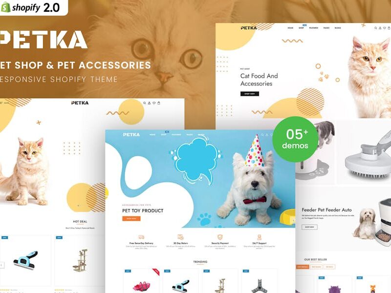 Petka - Pet Shop & Pet Accessories Shopify Theme