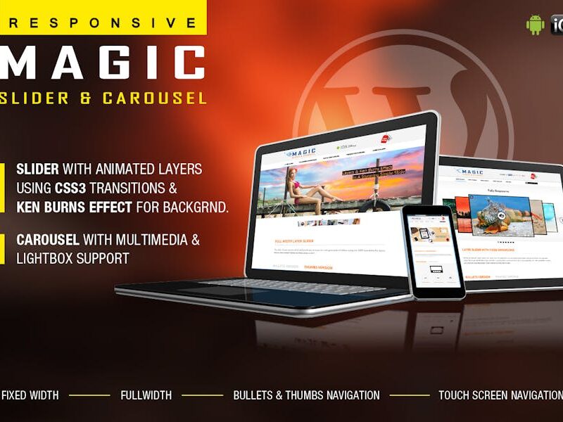 Magic Responsive Slider and Carousel - WP Plugin