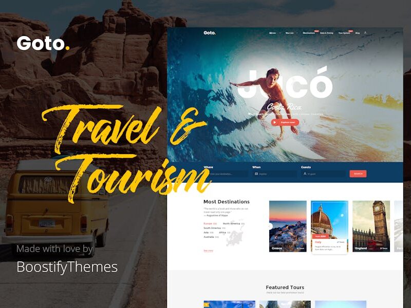 Goto - Tour & Travel WordPress Theme