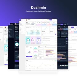 Dashmin | Responsive Admin Dashboard Template