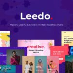 Leedo – Colorful & Creative Portfolio WP Theme Leedo – Colorful & Creative Portfolio WP Theme