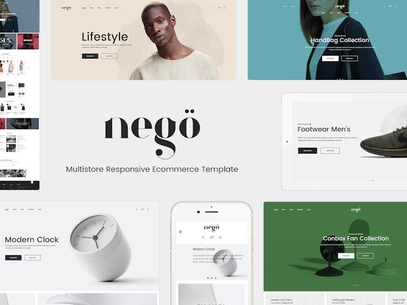 Nego - Minimalist Responsive Opencart 3 Theme