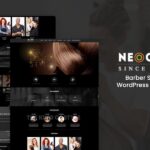 Neo Salon | Giao diện WordPress cho tiệm cắt tóc, tiệm làm tóc