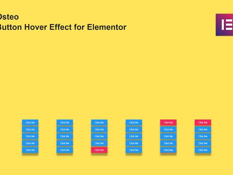 Osteo Button Hover Effect for Elementor