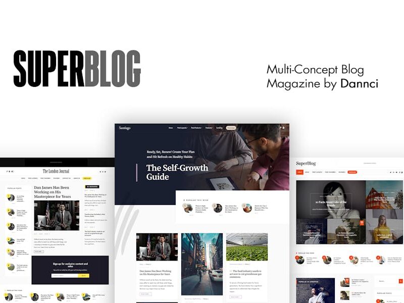 SuperBlog - Powerful Blog & Magazine Theme