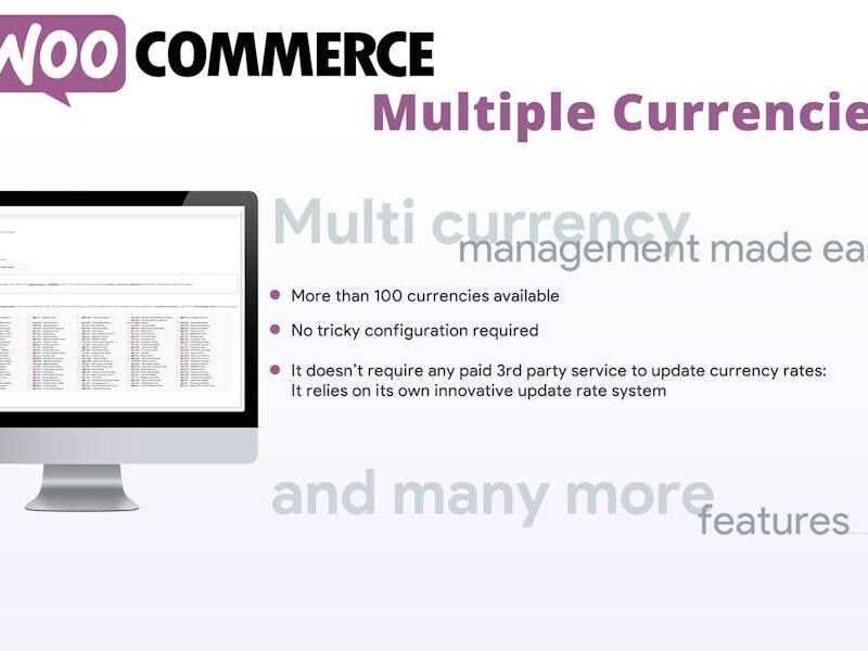 WooCommerce Multiple Currencies