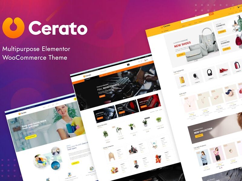 Cerato - Multipurpose Elementor WooCommerce Theme