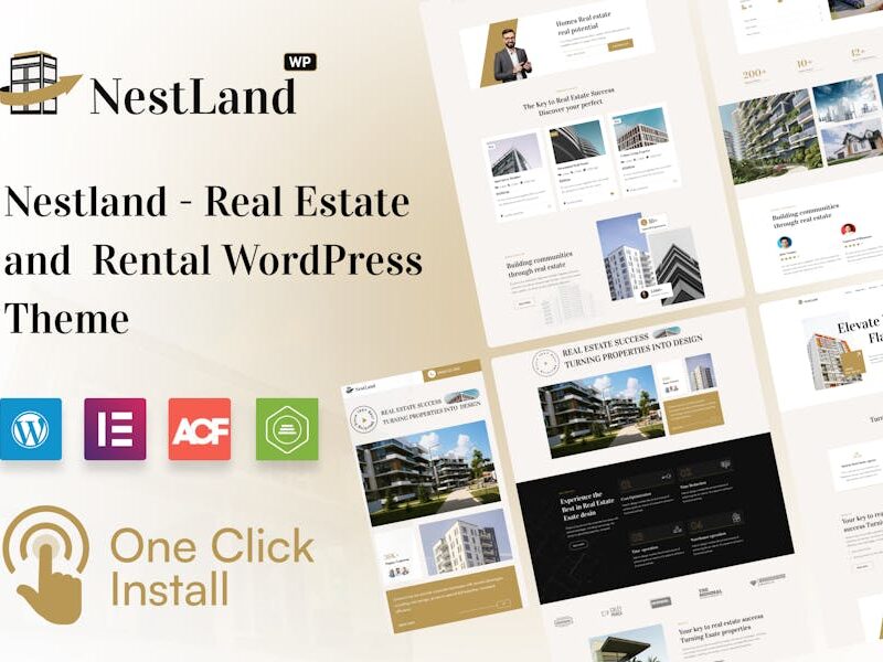 NestLand - Real Estate WordPress Theme