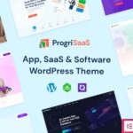 ProgriSaaS – Creative Landing Page WordPress Theme ProgriSaaS – Creative Landing Page WordPress Theme