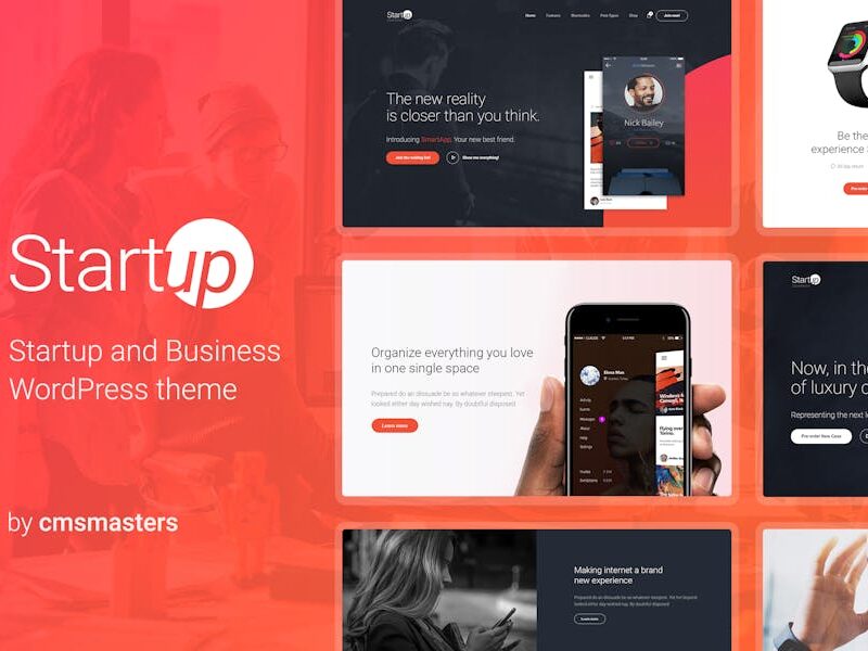 Startup Company - Business & Technology WP Theme