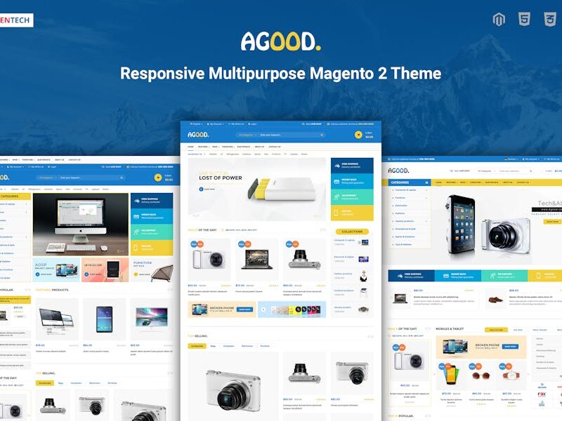 Agood - Responsive Multipurpose Magento 2 Theme
