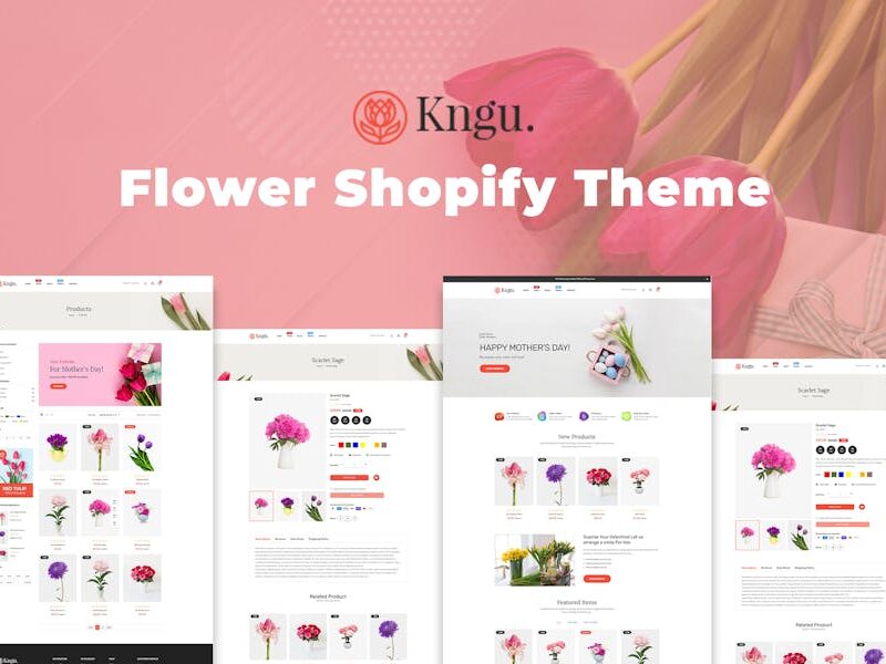 Kngu - Flower Shopify Theme