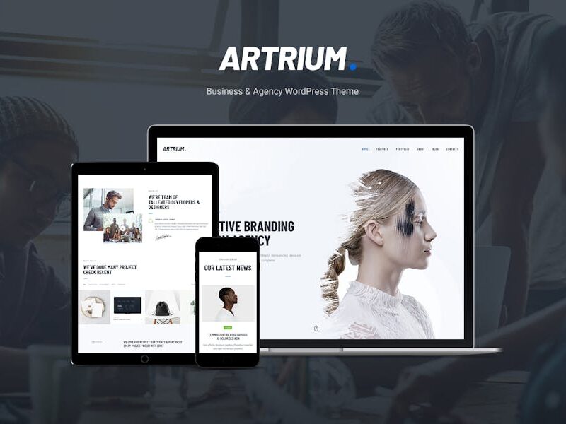 Artrium - Creative Agency & Web Studio WP Theme