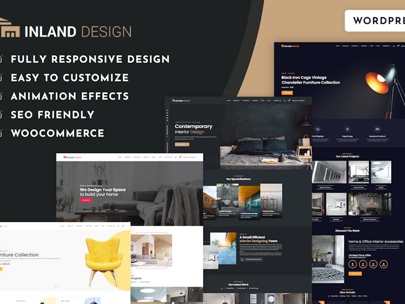 Interior Design WordPress Theme