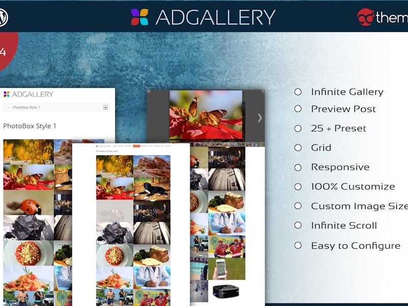 AD Gallery - Premium Wordpress Plugin