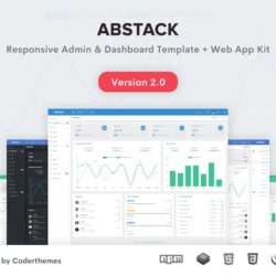 Abstack – Admin & Dashboard Template