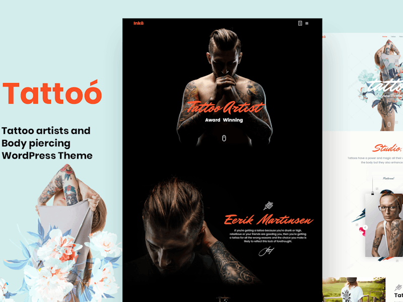 Tattoo - WordPress Theme