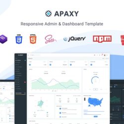 Apaxy – Admin & Dashboard Template