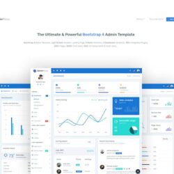 Admin Press – The Ultimate Bootstrap 4 Dashboard