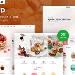 Creed – Cake & Bakery Responsive Shopify 2.0 Theme