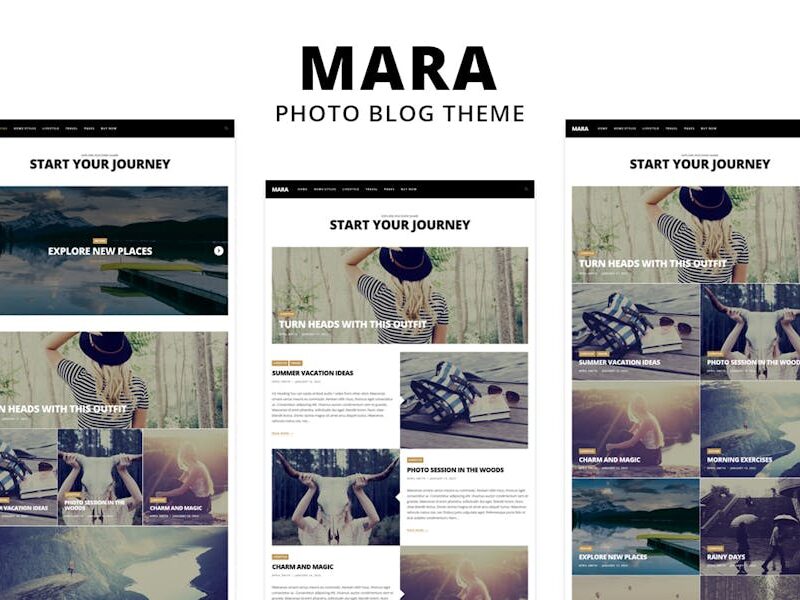 Mara - Photo Stories Blog Travel WordPress Theme