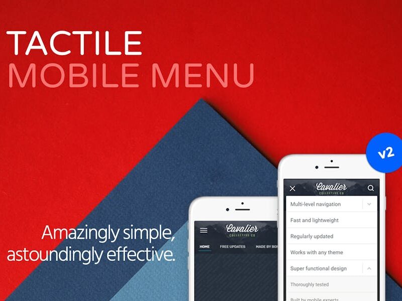 Tactile: WordPress Mobile Menu