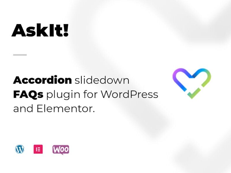 AskIt - A Frequently Asked Questions for WordPress