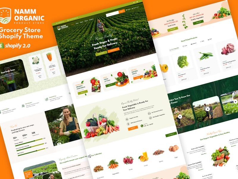 Namm - Grocery Store Shopify Theme