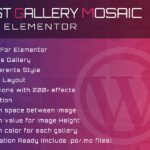 Fast Gallery Mosaic for Elementor WordPress Plugin Fast Gallery Mosaic for Elementor WordPress Plugin