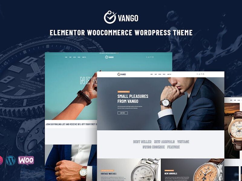 Vango - Elementor WooCommerce WordPress Theme