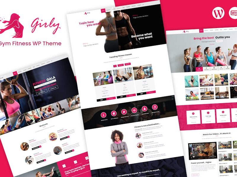 Gym Fitness WordPress Theme