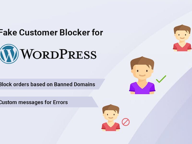 Fake Customer Blocker for WordPress