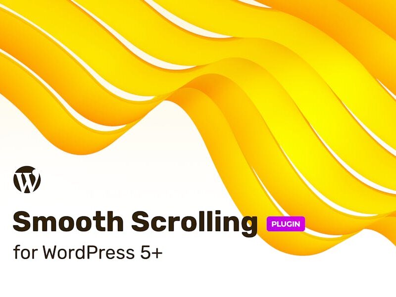Smooth Scrolling for WordPress Theme