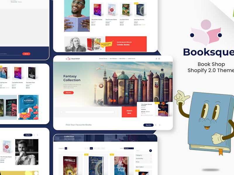 Booksque - Book Shop Shopify Theme
