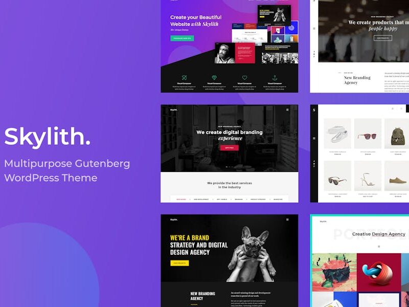 Skylith | Multipurpose Gutenberg WordPress Theme
