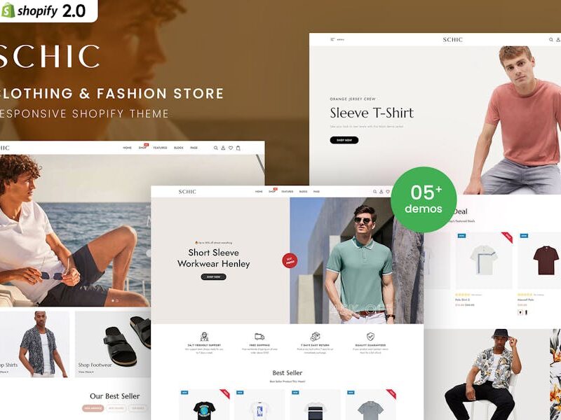 Schic - Clothing & Fashion Shopify 2.0 Theme