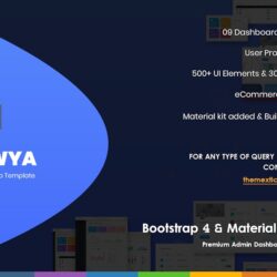 Zawya – Bootstrap 4 & Material Design Admin Panel