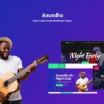 Anondho – Night Club & Event WooCommerce WordPress