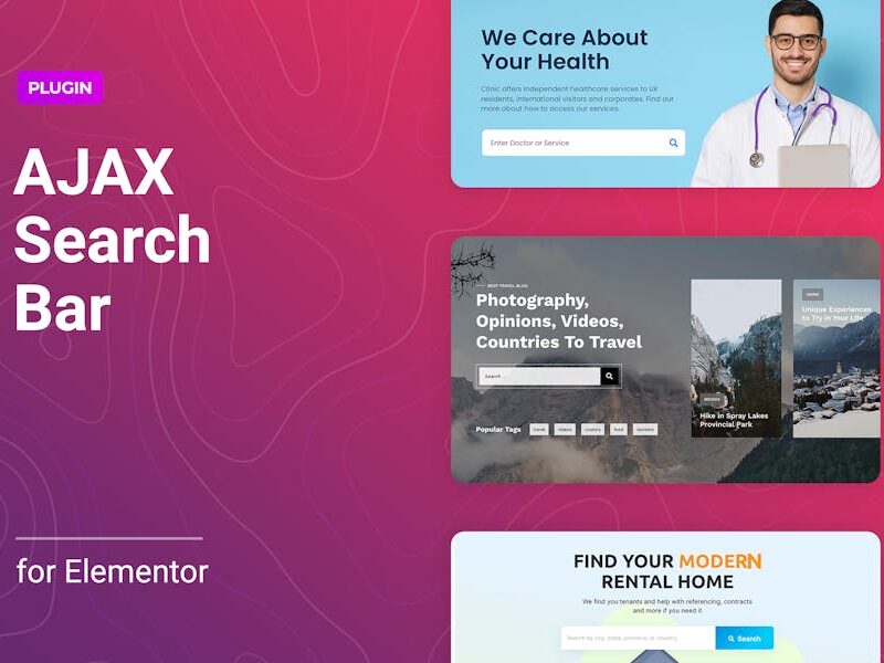 Ajax Search for Elementor