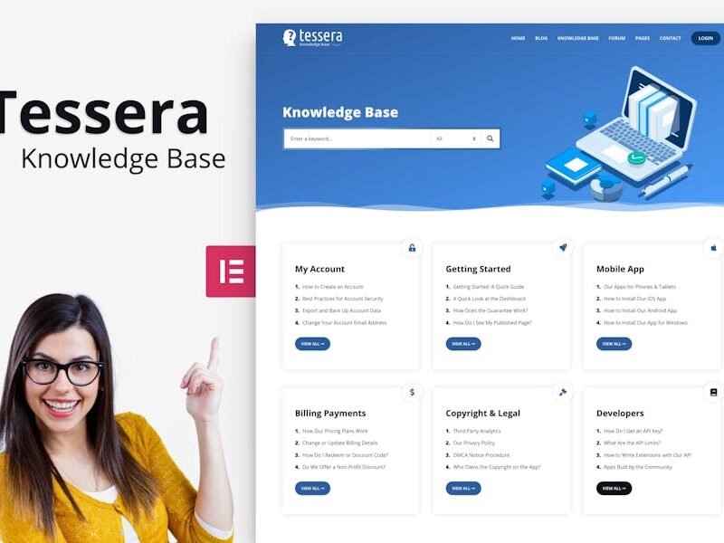 Tessera - Knowledge Base WordPress Theme