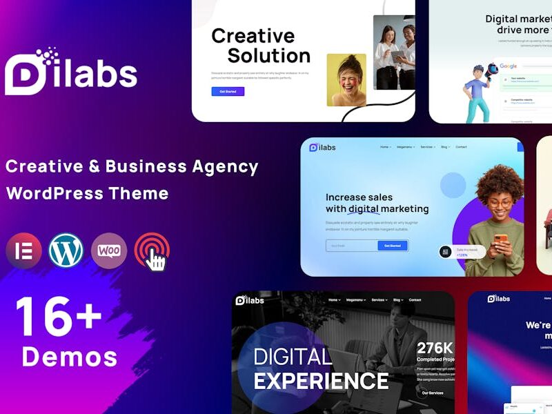Creative Agency WordPress Theme