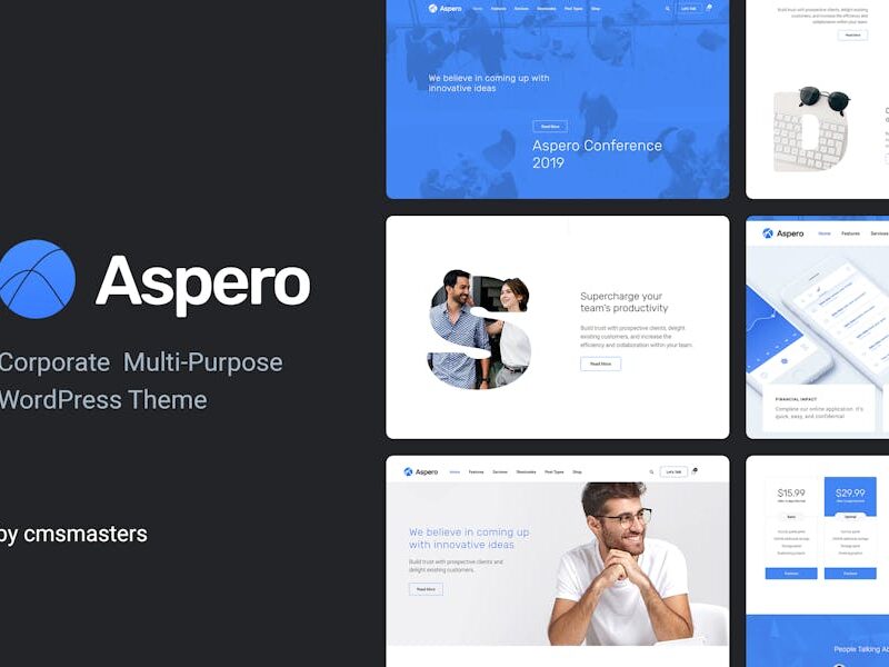 Aspero - Business WordPress Theme