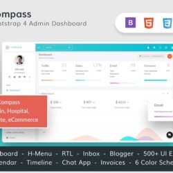 Compass Bootstrap 4 multipurpose Admin Template Compass Bootstrap 4 multipurpose Admin Template