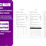 Product Custom Size Guide For WooCommerce Product Custom Size Guide For WooCommerce
