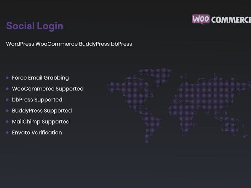 Social Login for WordPress WooCommerce BuddyPress