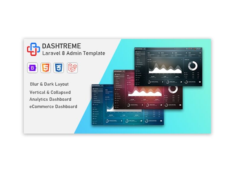 Dashtreme - Laravel 8+ Bootstrap5 Admin Template