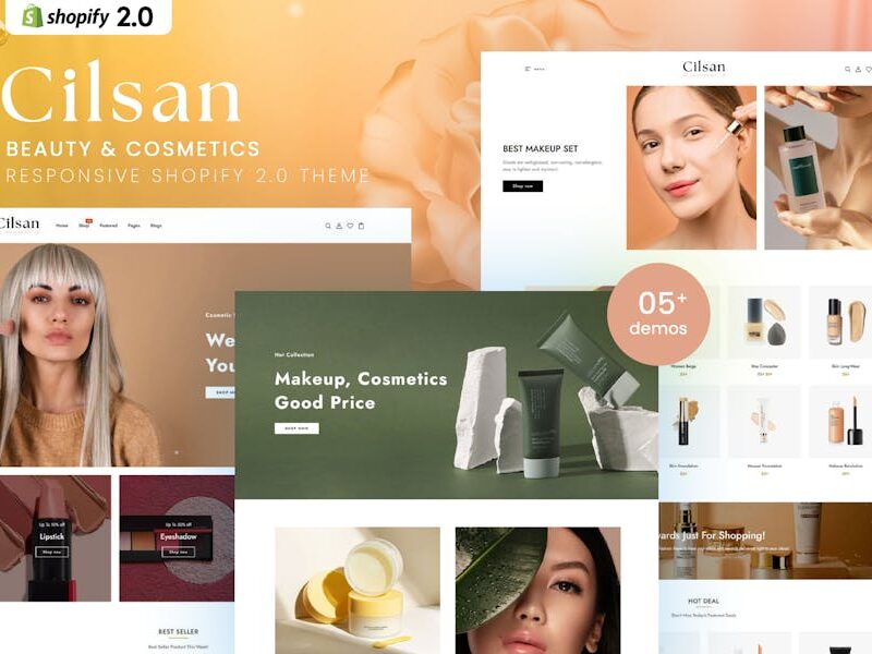 Cilsan - Beauty & Cosmetics Shopify 2.0 Theme