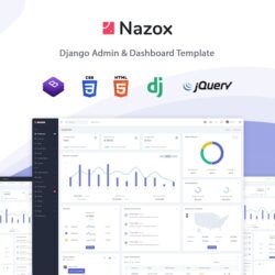 Nazox – Django Admin & Dashboard Template
